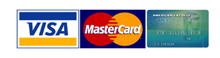 We accept all major Credit Cards